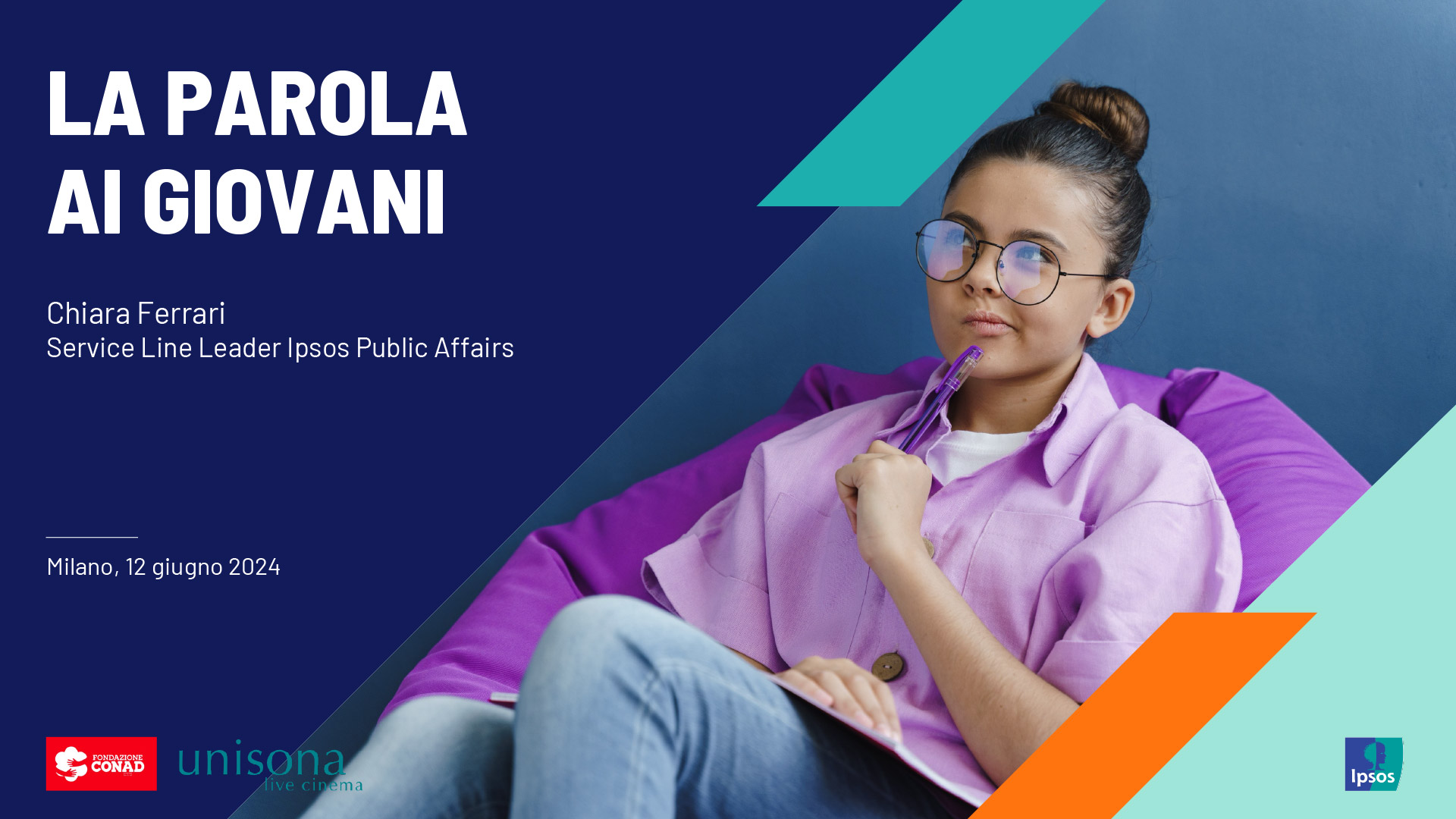 Indagine Ipsos - Fondazione Conad - Unisona