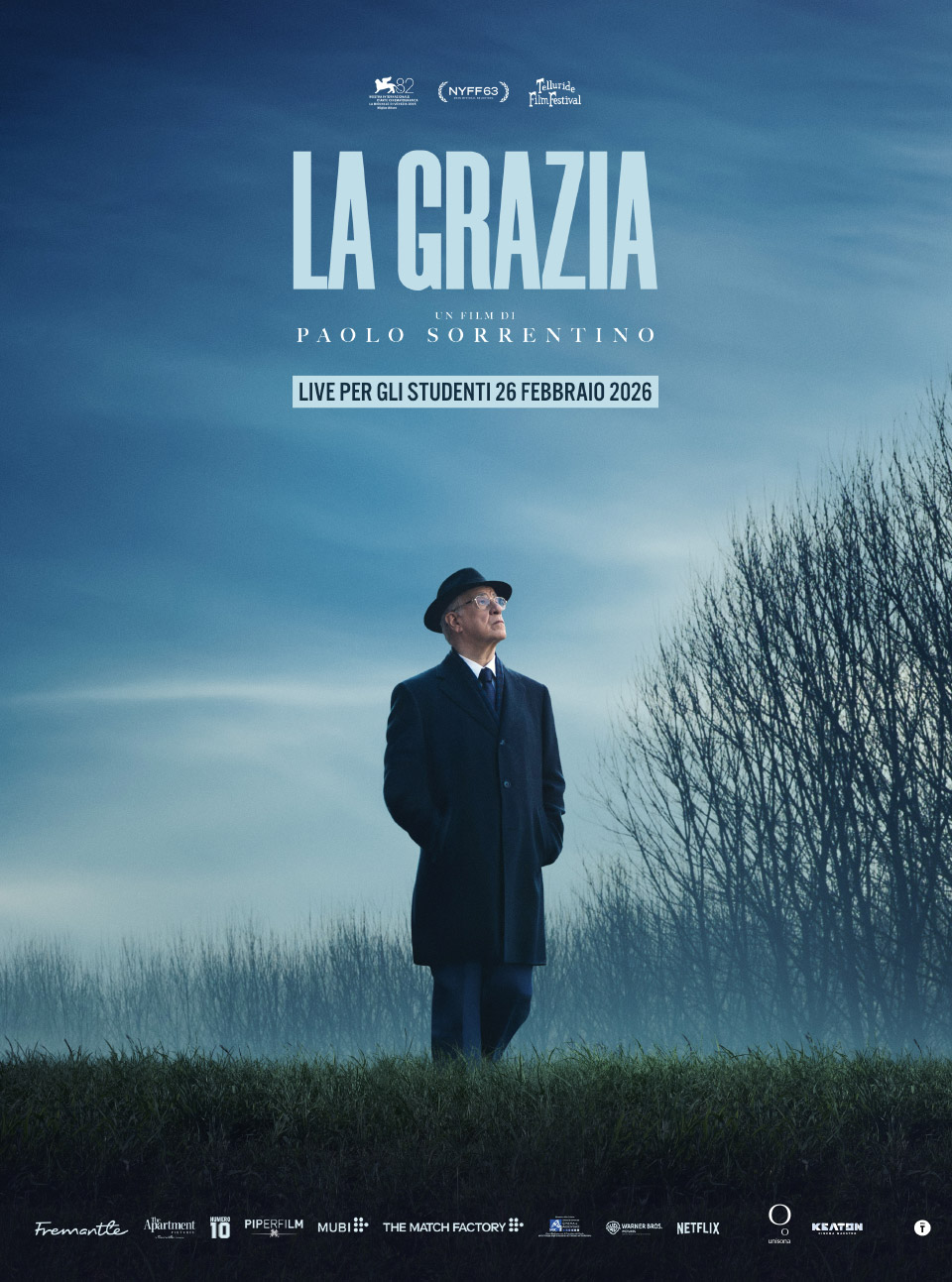 LA GRAZIA - Film + incontro live. Evento al cinema per le scuole
