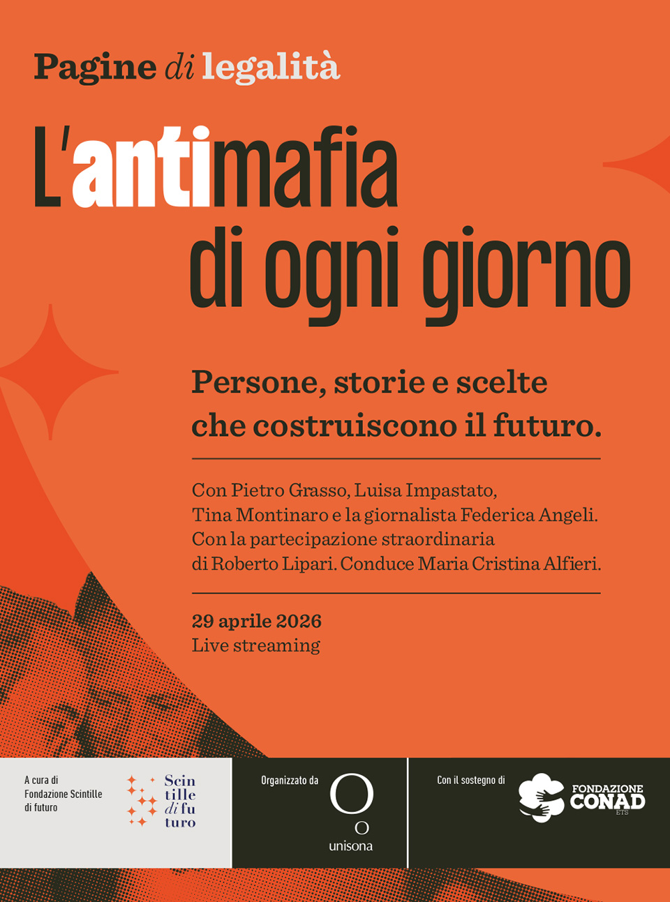 L'antimafia di ogni giorno. Incontro live per gli studenti delle scuole medie e superiori