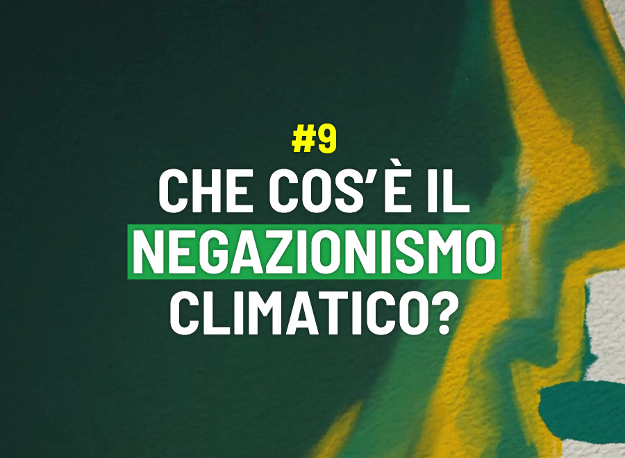 Che cos' è il negazionismo climatico? - Risponde Alice Franchi